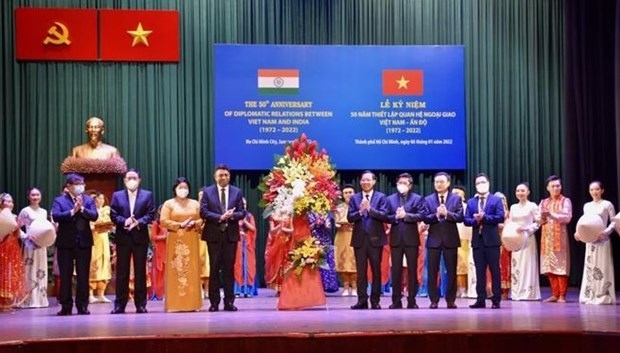 hcm city celebrates 50 years of vietnam-india diplomatic ties picture 1