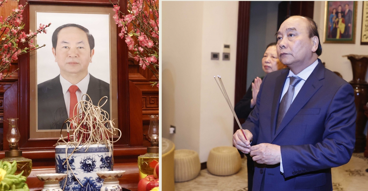 chu tich nuoc nguyen xuan phuc dang huong tuong nho lanh dao Dang, nha nuoc hinh anh 3