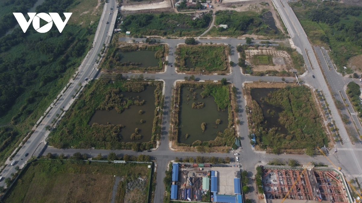 4 lô đất trong Khu đô thị mới Thủ Thiêm được đấu giá ngày 10/12/2021 (Ảnh: Duy Phương)