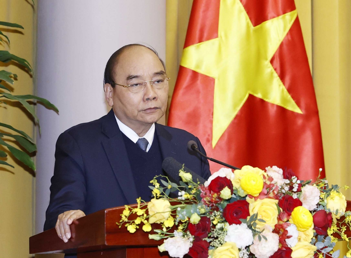 Chủ tịch nước Nguyễn Xuân Phúc tại Hội nghị