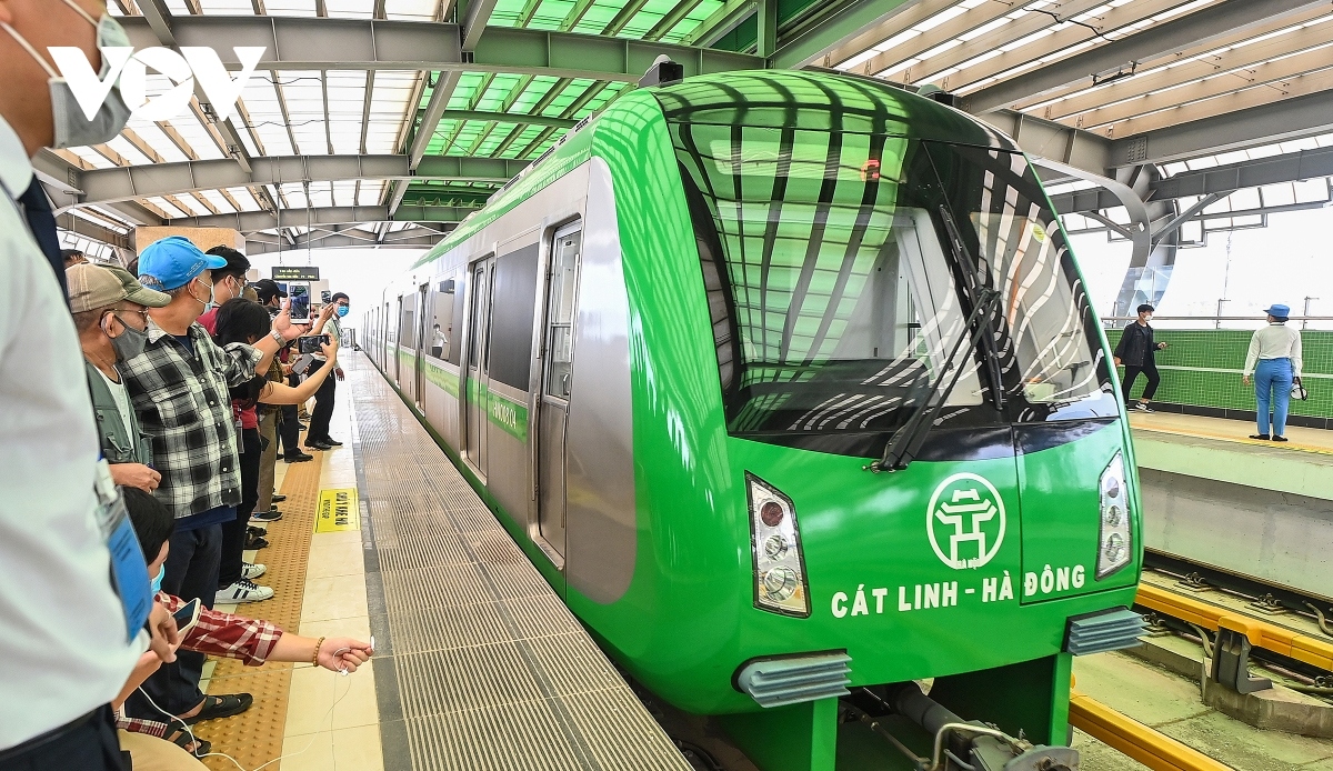first vietnam metro line inaugurated in hanoi capital picture 1
