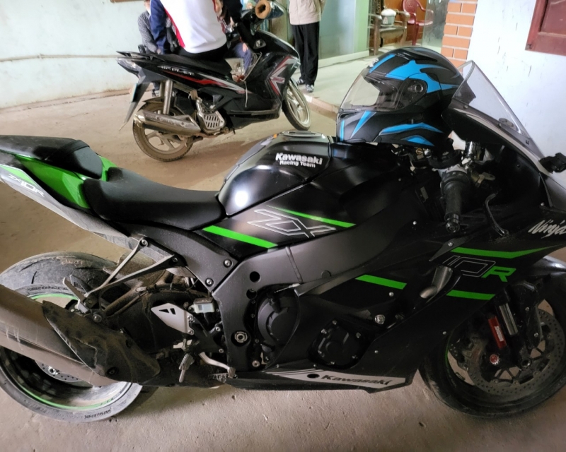 Đây là xe đối tượng dùng tiền cướp ngân hàng để mua nhằm làm phương tiện để bỏ trốn.