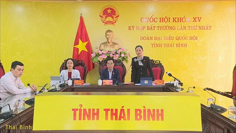 Đại biểu Nguyễn Thị Thu Dung (Thái Bình)