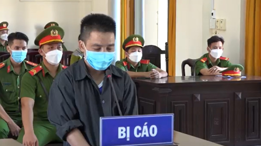 Lê Văn Phong tại phiên tòa