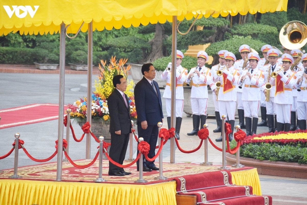 Ảnh: Toàn cảnh Thủ tướng Lào Phankham Viphavanh sang thăm và làm ...