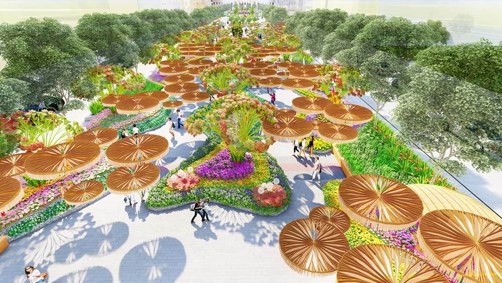 hcm city unveils draft design for 2022 flower street picture 4