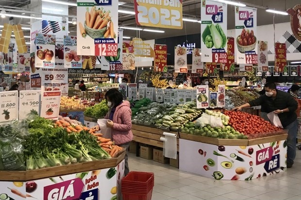 hanoi supermarkets prepare goods for lunar new year holiday picture 1