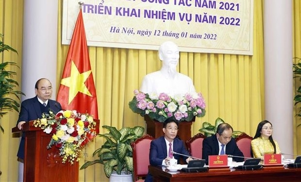 president assigns 2022 tasks to presidential office picture 1
