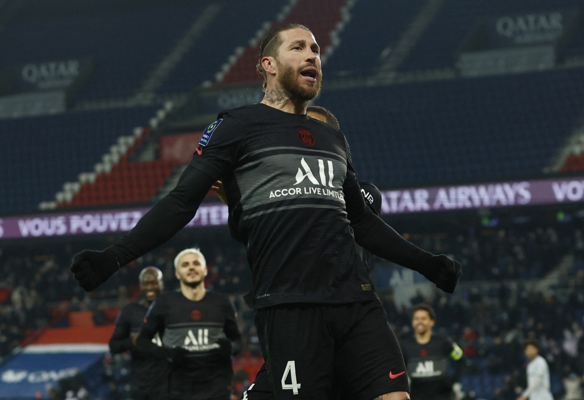 Sergio Ramos có bàn thắng đầu tiên trong màu áo PSG.