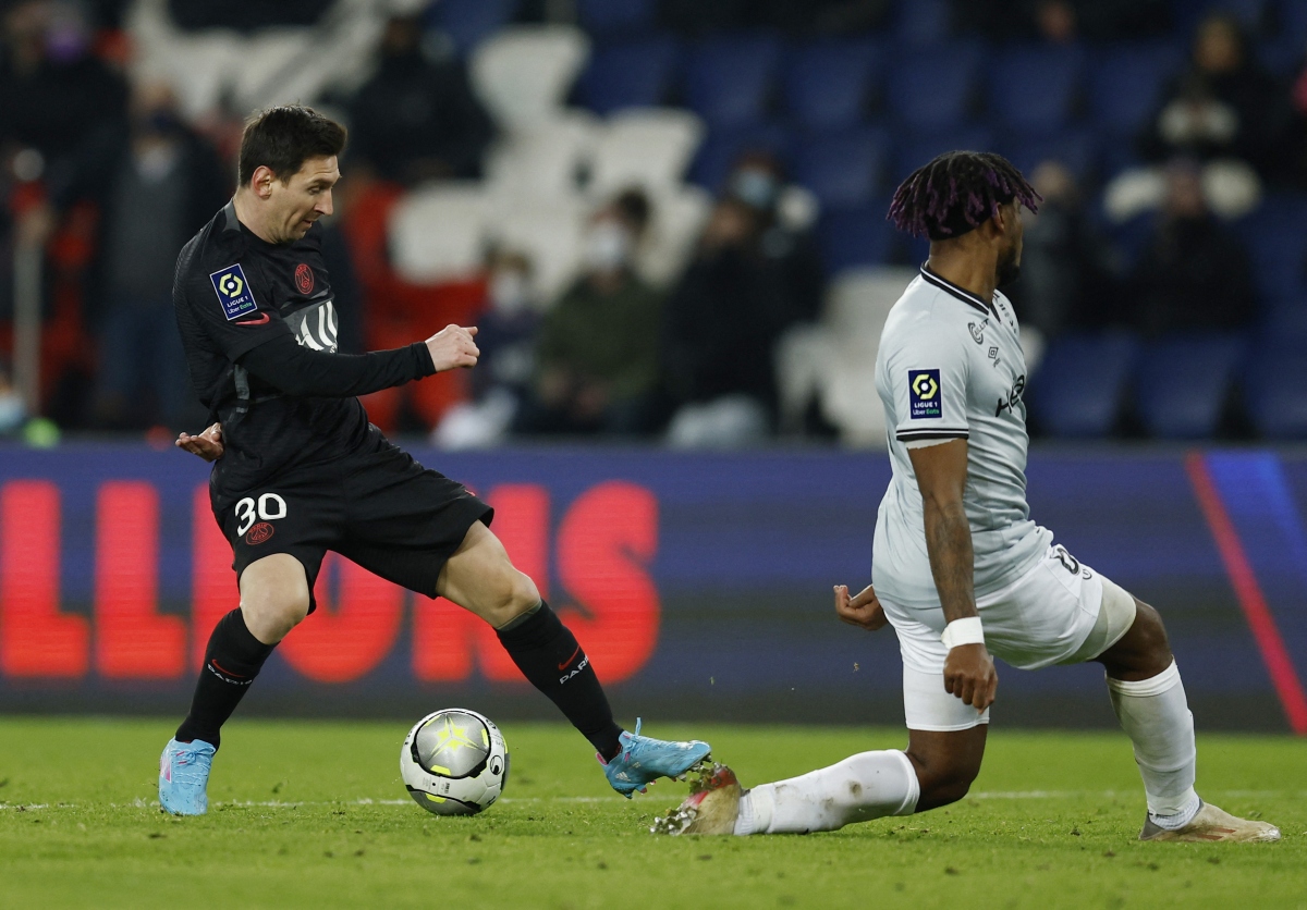 psg 4-0 reims lionel messi tai xuat, sergio ramos mo tai khoan ban thang hinh anh 8