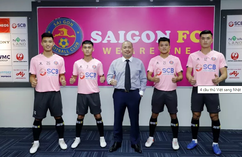 four vietnamese footballers to play in japan picture 1
