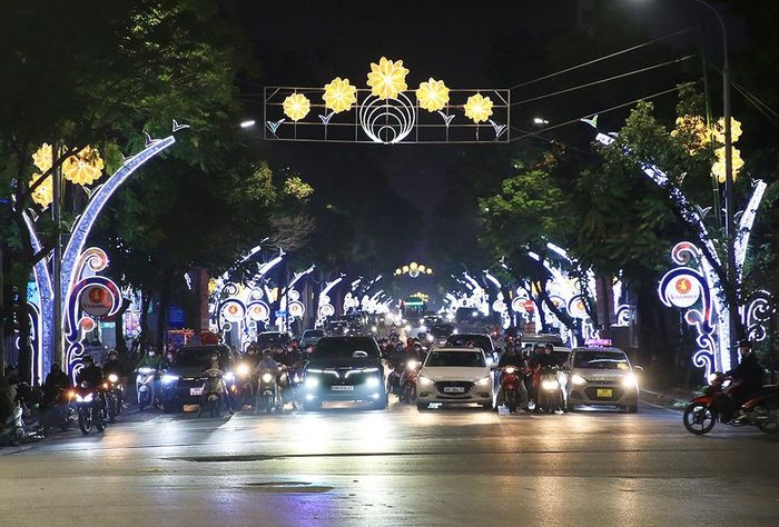 streets of hanoi and hcm city beautified before tet holiday picture 1