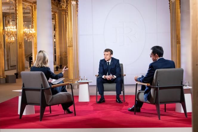 Ông Emmanuel Macron vẫn chưa tuyên bố ra tái tranh cử Tổng thống Pháp. Ảnh:Le Monde
