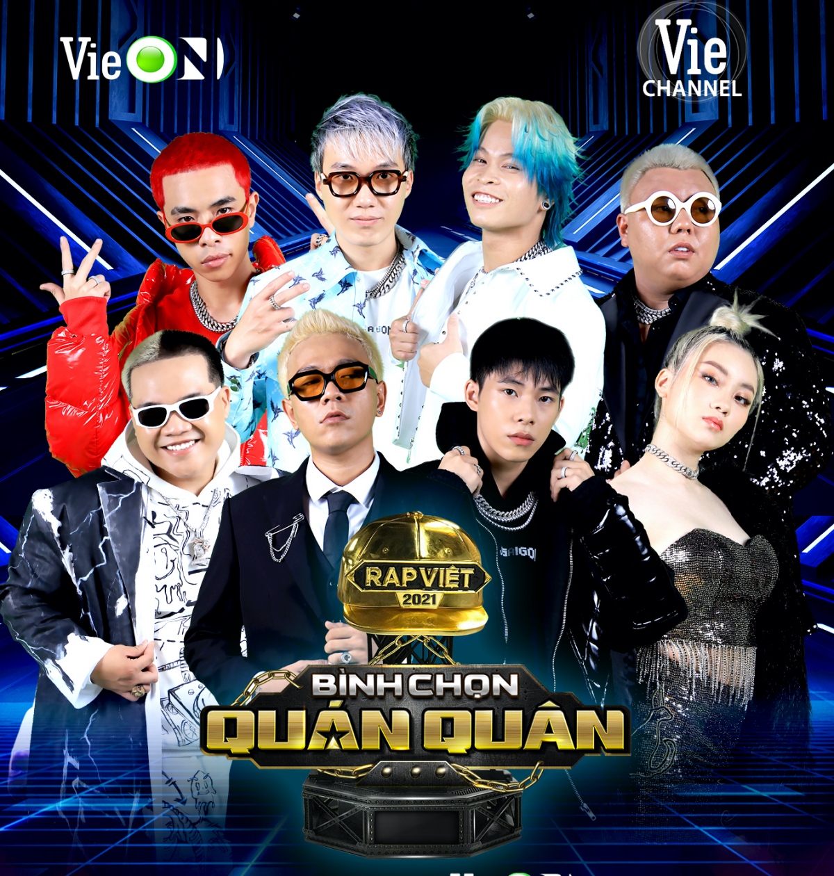 Top 8 Rap Việt - mùa 2 chính thức lộ diện.
