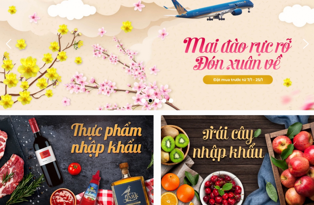 vietnam airlines first launches e-commerce platforms picture 1