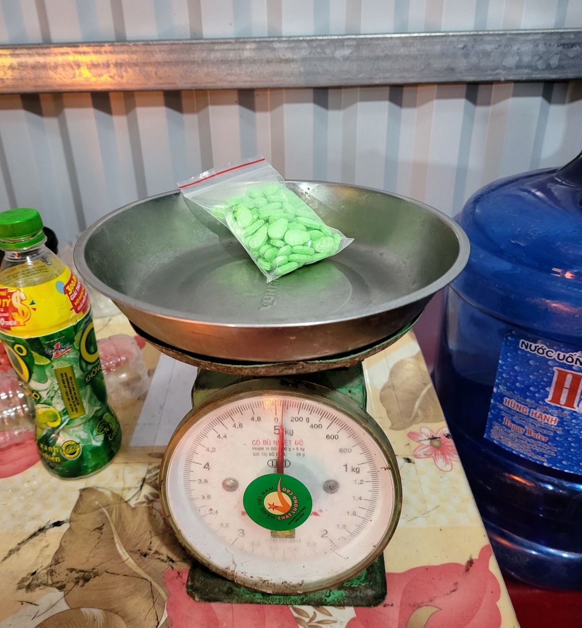 Số ma túy bị thu giữ