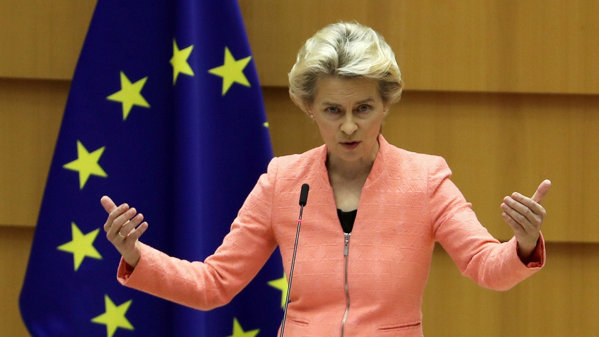 Chủ tịch Ủy ban châu Âu Ursula von der Leyen. Ảnh: Reuters