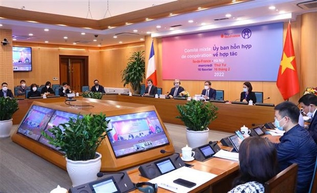 hanoi and french region sign joint action programme picture 1