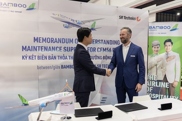 bamboo airways inks deals with sr technics, boeing picture 1