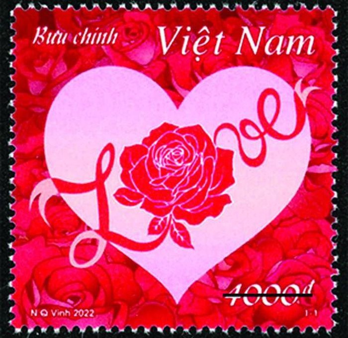 vietnam issues love-themed postage stamps for valentine s day picture 1