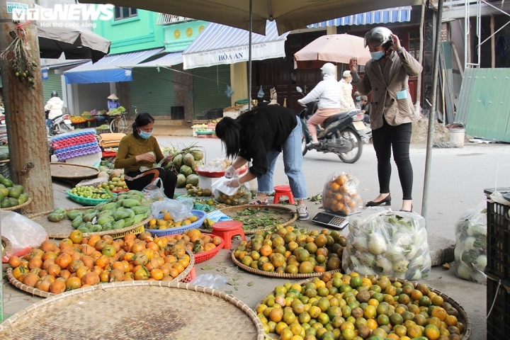 Dù giá cao, nhưng cam về đến đâu các tiêu thương đều tiêu thụ hết đến đấy.