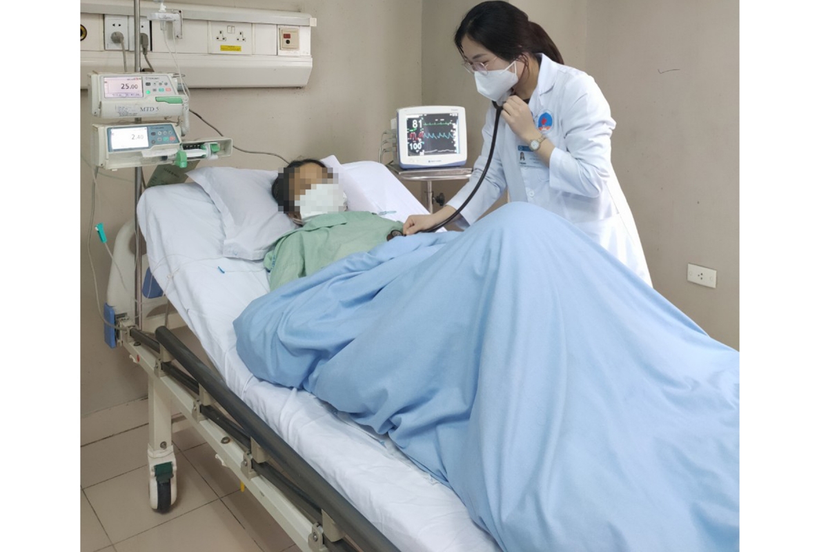 Bệnh nhân điều trị hậu Covid-19 tại Bệnh viện Hữu nghị.