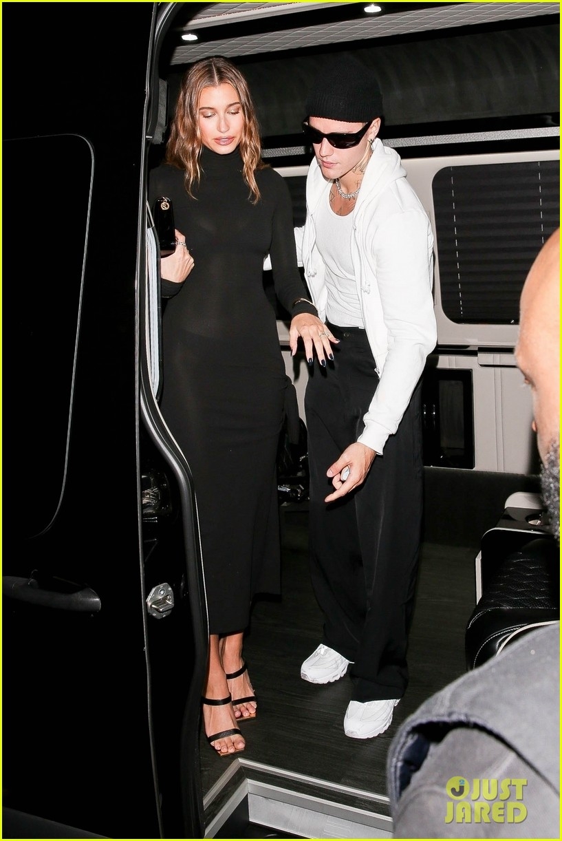 justin bieber tai xuat dien trai, vui ve ho tong vo di du tiec hinh anh 5