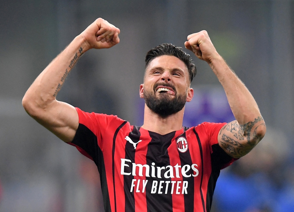 giroud ghi 2 ban trong 3 phut, ac milan nguoc dong an tuong truoc inter milan hinh anh 2