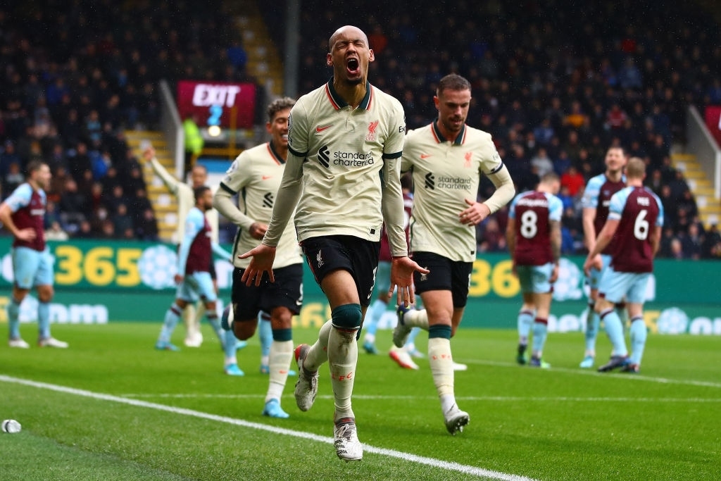 Trong thế bế tắc, Liverpool bất ngờ tìm thấy bàn mở tỷ số ở phút 39 nhờ công của Fabinho.