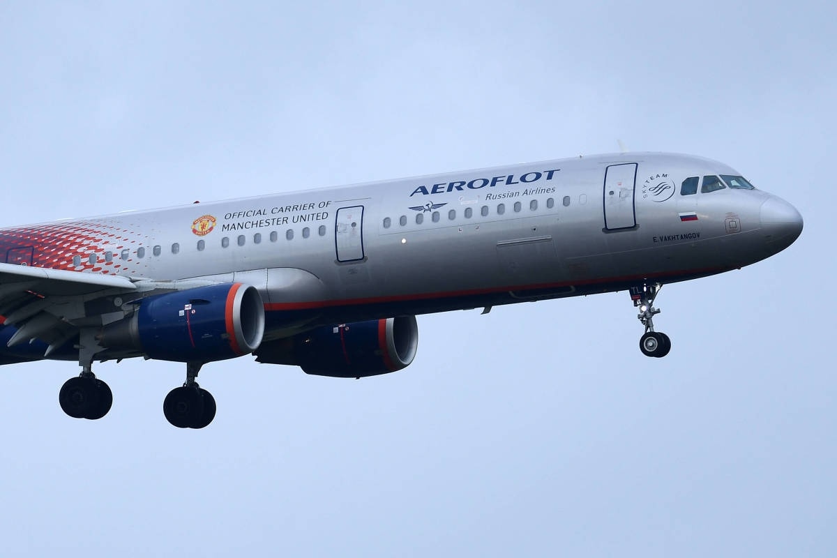 Một máy bay của hãng hàng không Aeroflot. Ảnh: AFP