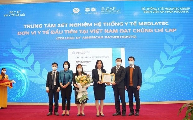 medlatec becomes first vietnamese unit winning us testing accreditation picture 1