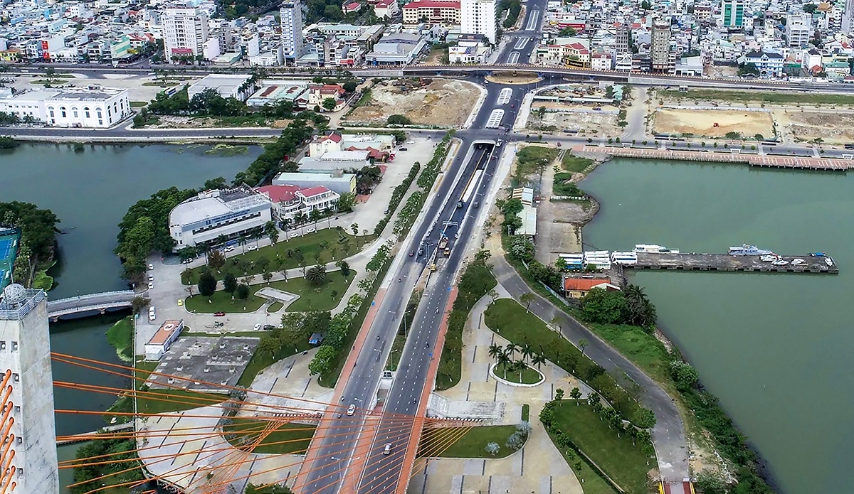 Độc đáo hầm chui toàn cửa sổ trời ở Đà Nẵng sắp đưa vào sử dụng