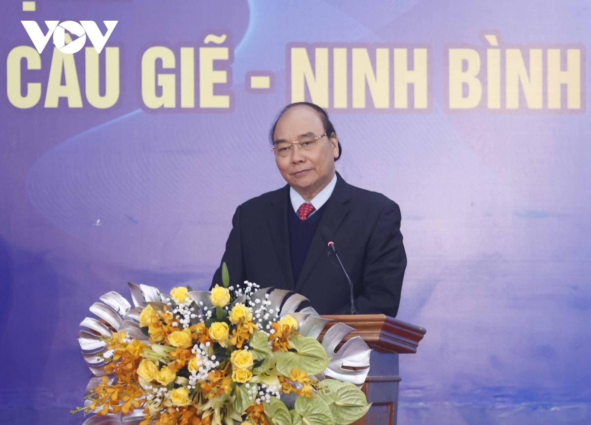 president attends groundbreaking ceremony for road project linking highways picture 1