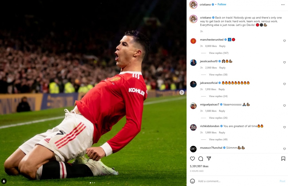 cristiano ronaldo gay bao mang sau khi cham dut chuoi tran tit ngoi hinh anh 1