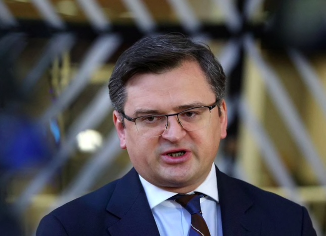 Ngoại trưởng Ukraine Dmytro Kuleba. Ảnh: Reuters
