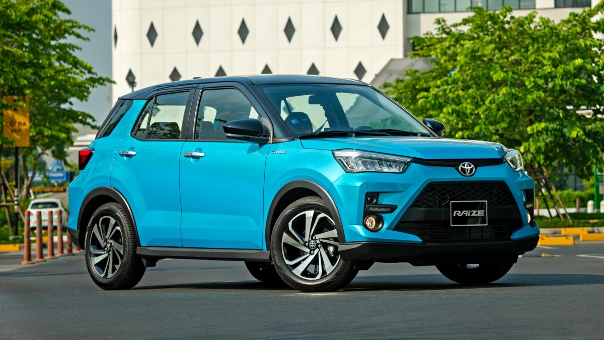 Toyota Raize tăng trưởng mạnh trong phân khúc SUV đô thị tháng 1/2022