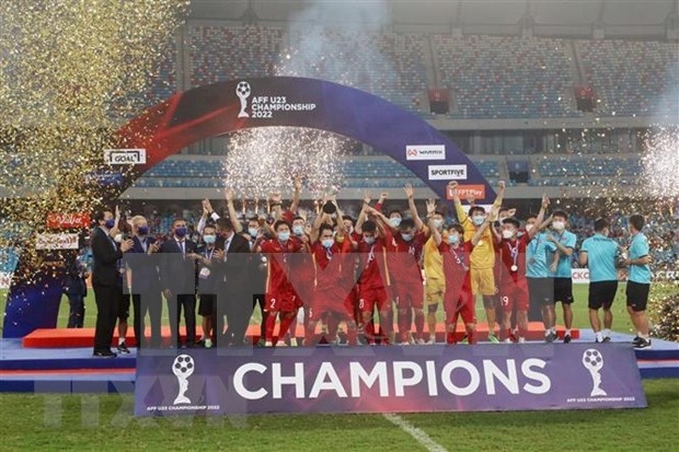 president, pm congratulate u23 football team for winning aff championship picture 1