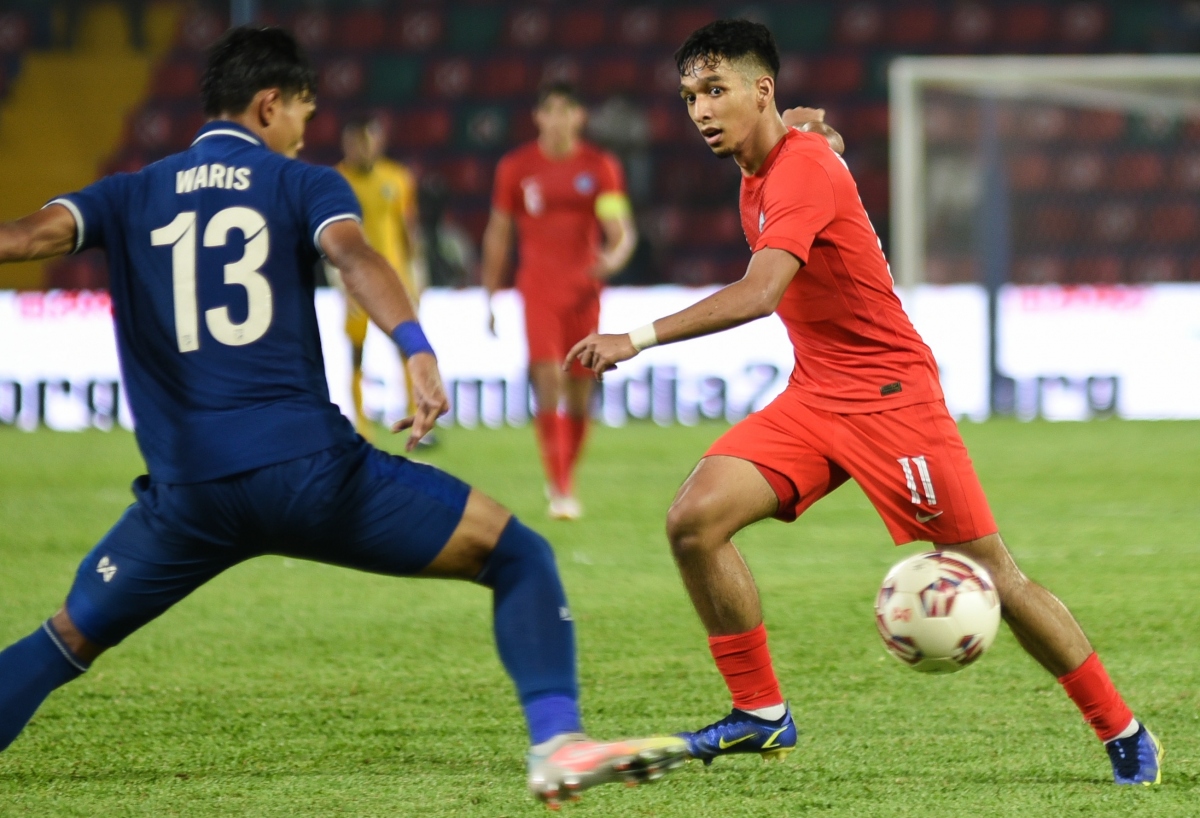 U23 Singapore chỉ còn 14 cầu thủ tham dự trận đấu với U23 Việt Nam. (Ảnh: FAS)