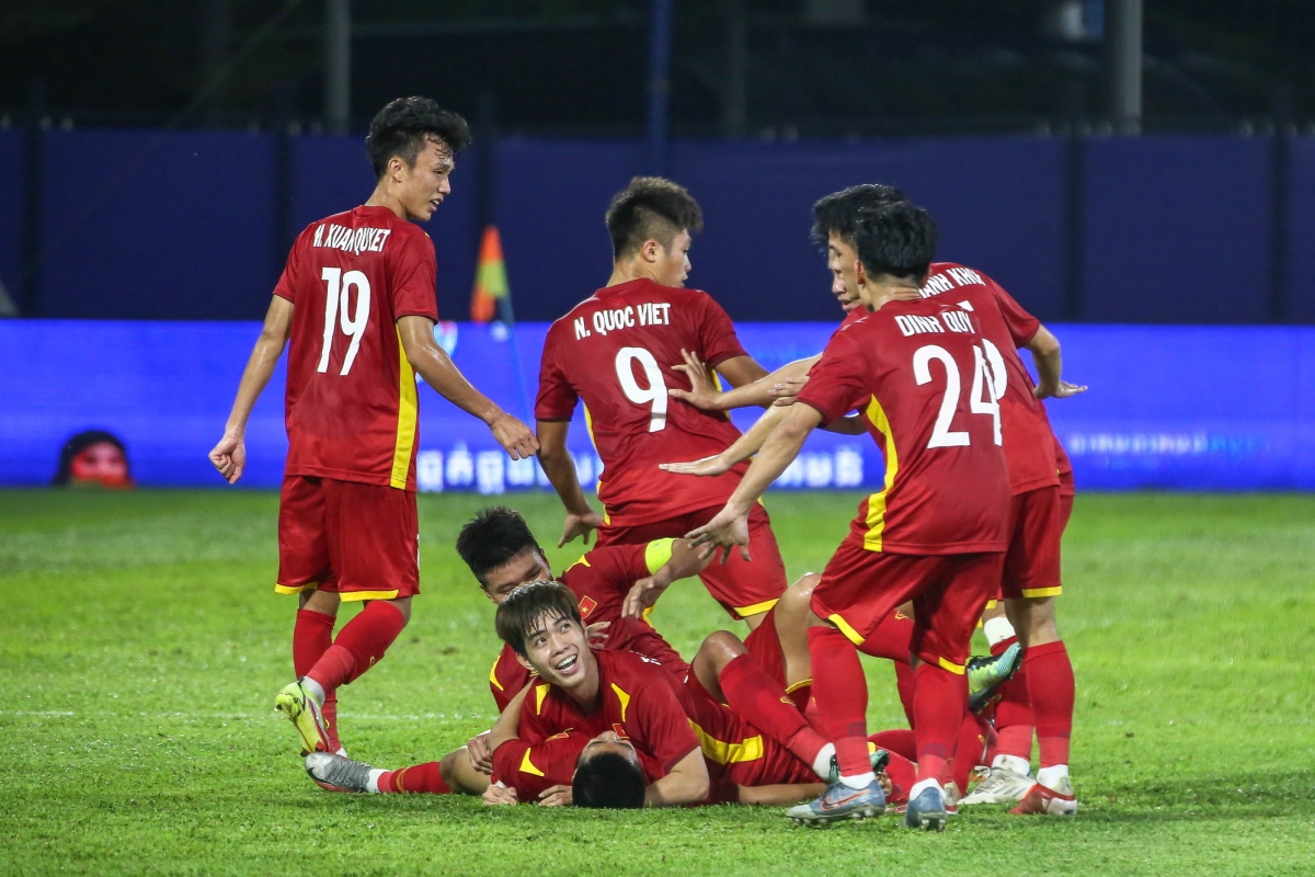 U23 Việt Nam sẽ đối đầu với U23 Timor Leste ở bán kết U23 Đông Nam Á 2022 (Ảnh: VFF).