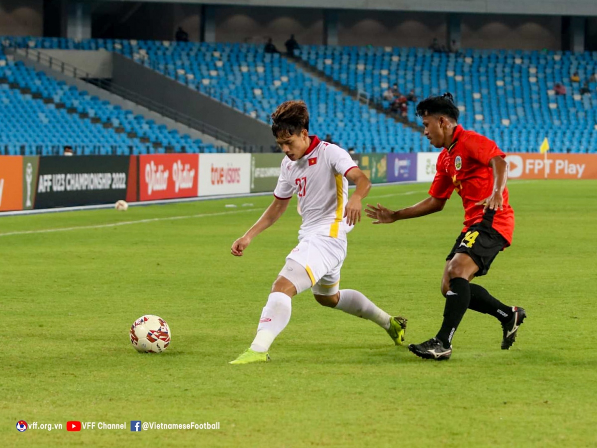 Danh bai timor leste bang luan luu, u23 viet nam tien vao chung ket u23 Dong nam A hinh anh 16