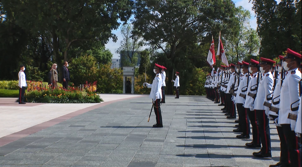 welcome ceremony for president nguyen xuan phuc in singapore picture 3