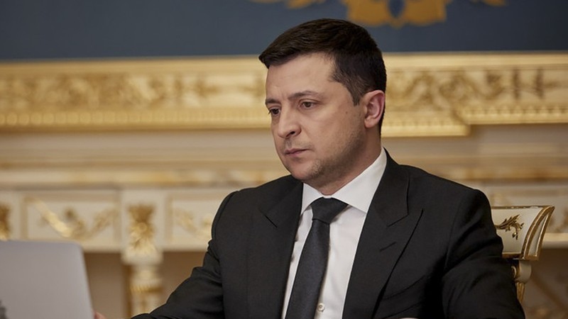 Tổng thống Ukraine Zelensky. Ảnh: AP