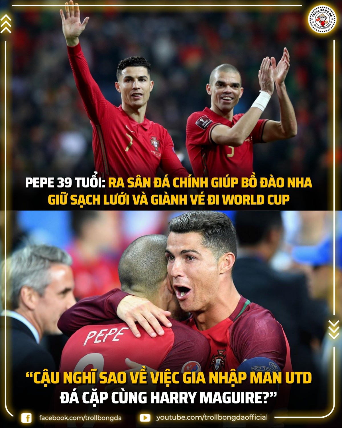 Biếm họa 24h: ĐT Bồ Đào Nha ''chuyển mình'' từ khi có Ronaldo