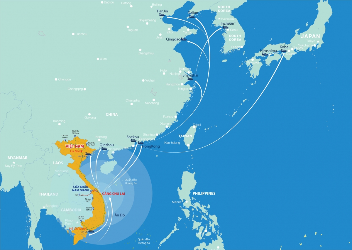 Giải pháp logistics cho doanh nghiệp qua cửa khẩu quốc tế Nam Giang