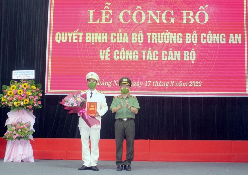 Quảng Nam có tân Phó Giám đốc Công an tỉnh