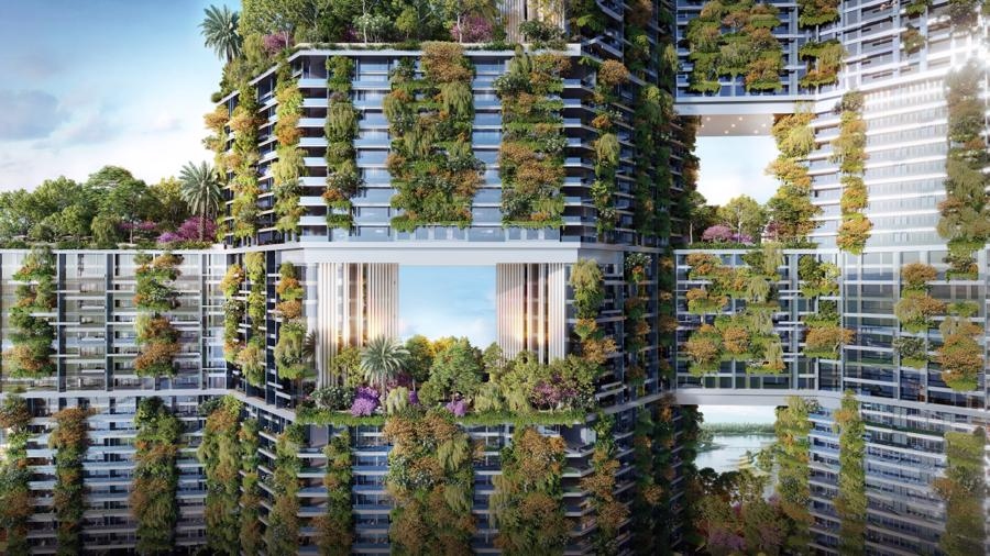 vietnam s solforest ecopark set to become tallest vertical garden in the world picture 1