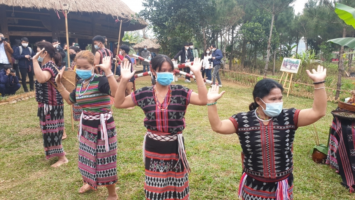 The Ta Oi people celebrate the Aza festival as they pray for a better New Year, good health, and for success for their children.