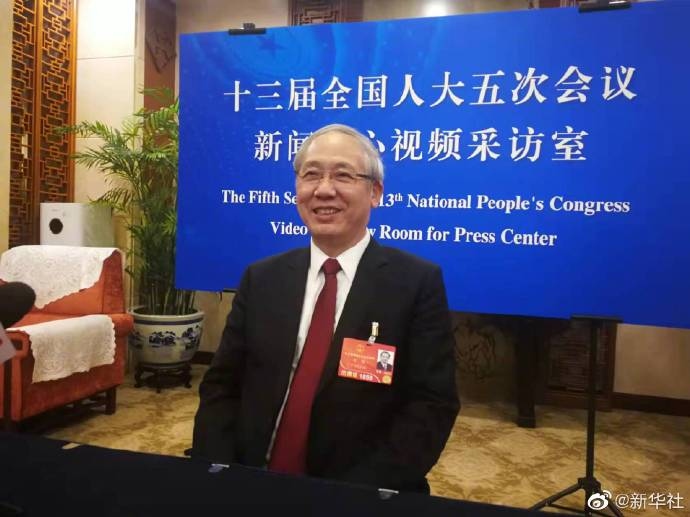 Ông La Tuấn, Viện sĩ Viện Khoa học Trung Quốc. Ảnh: Tân Hoa xã.