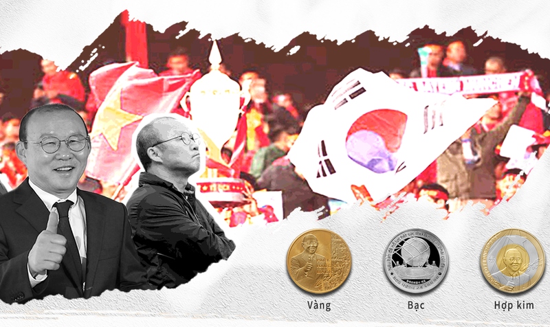 Park Hang-seo commemorative medals released in Vietnam