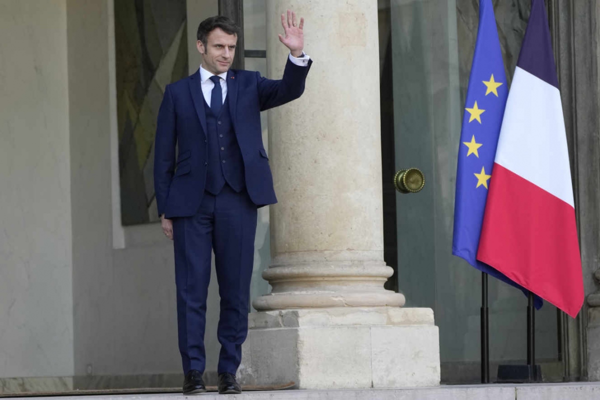 Tổng thống Pháp Emmanuel Macron.